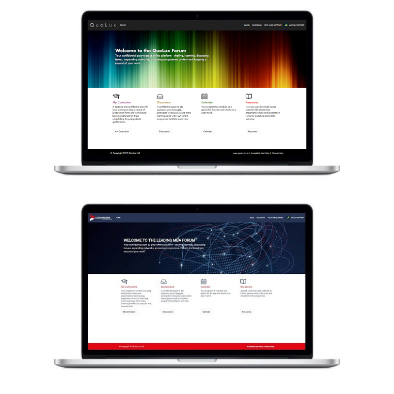QuoLux and Leading MBA Learner Portals